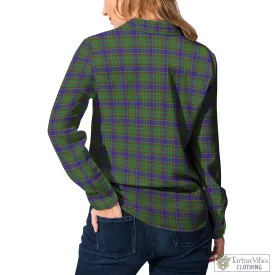 Adam Tartan Women's Casual Shirt