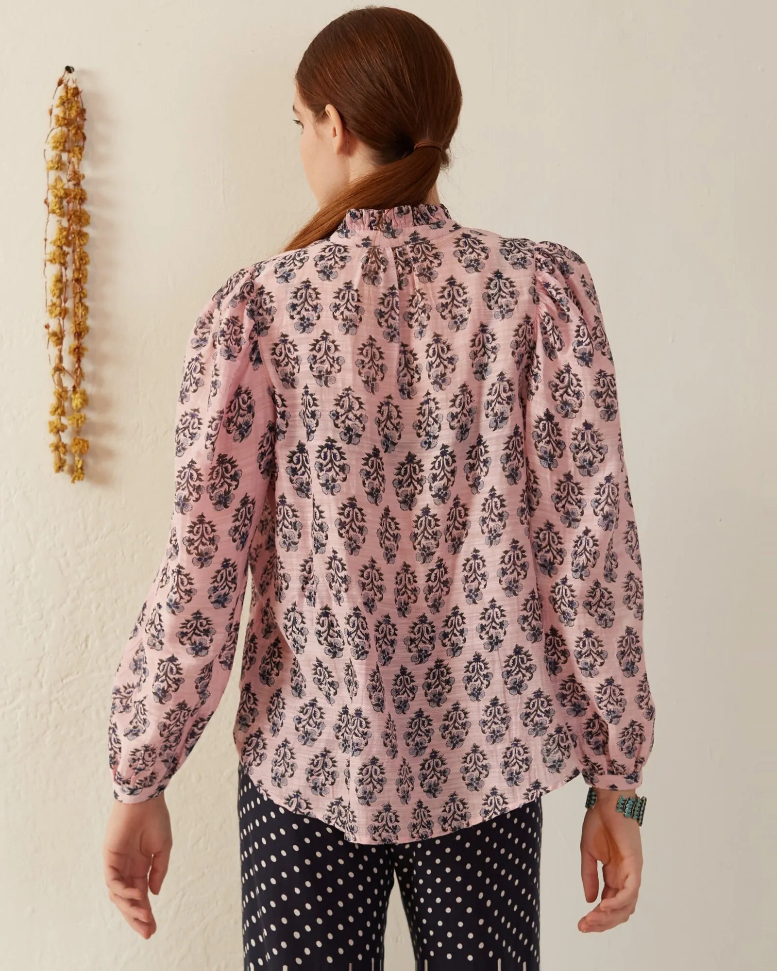 Annabel Pink Lily Shirt