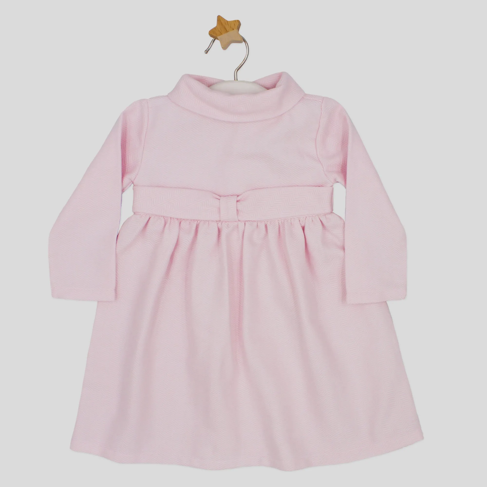 AW24 Rapife Girls Pink Bow Dress 4315