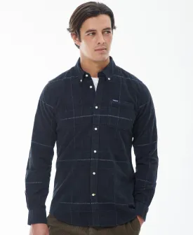 Blair Tailored Tartan Cord Shirt - Midnight Tartan