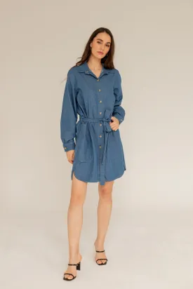 Denim Shirt Dress