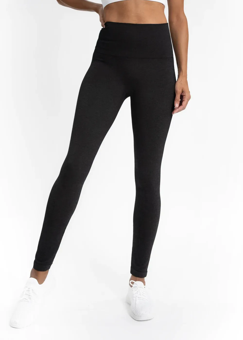 ELIETIAN High Waisted Jeggings - Denim Black