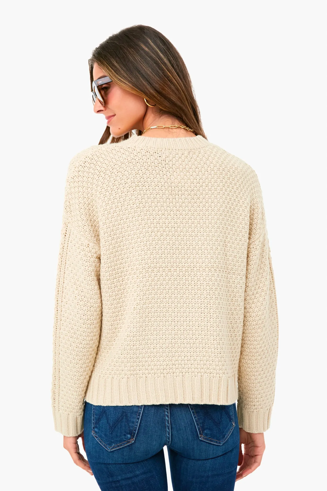 Exclusive Beige Carlita Sweater