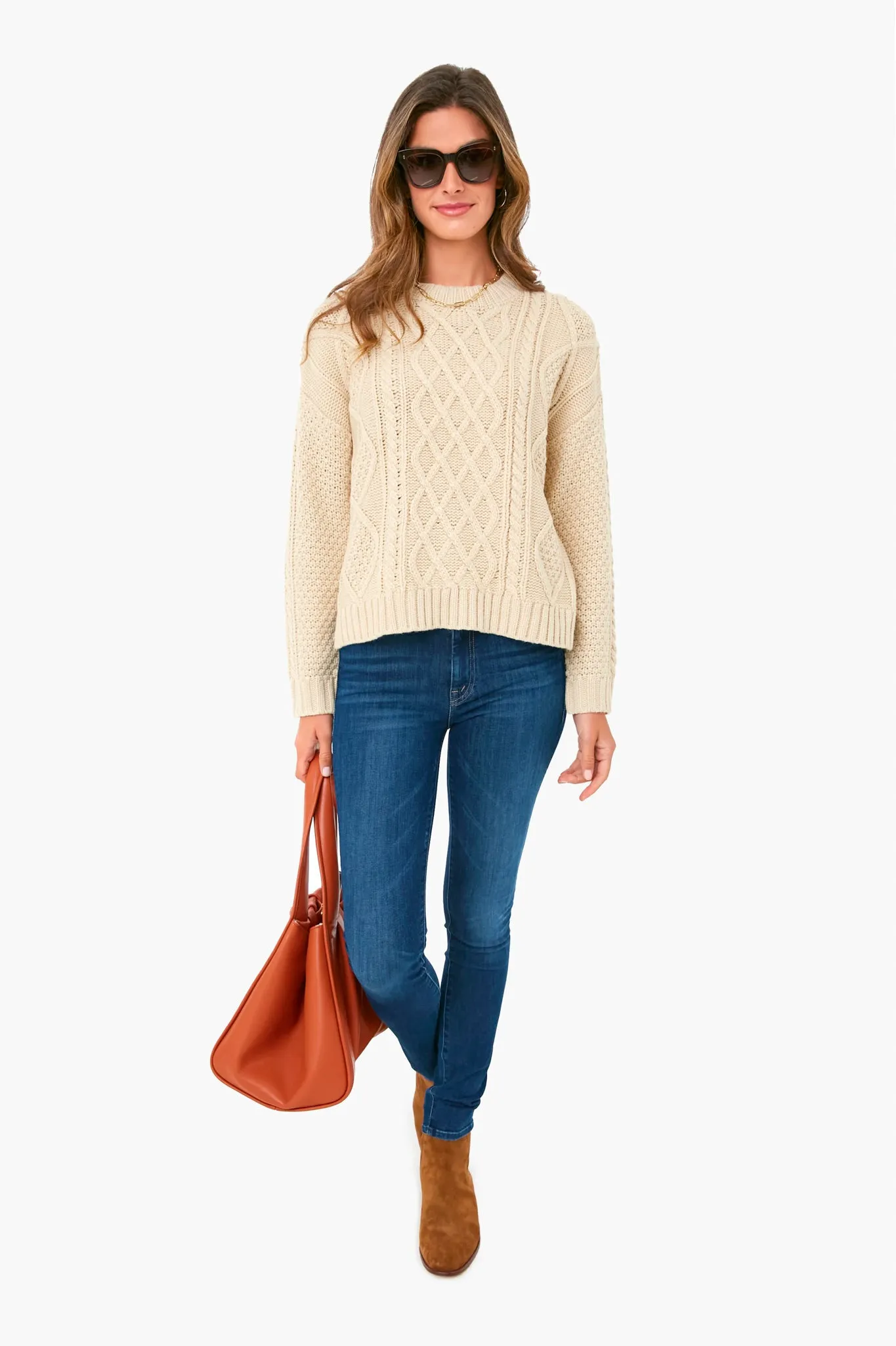 Exclusive Beige Carlita Sweater