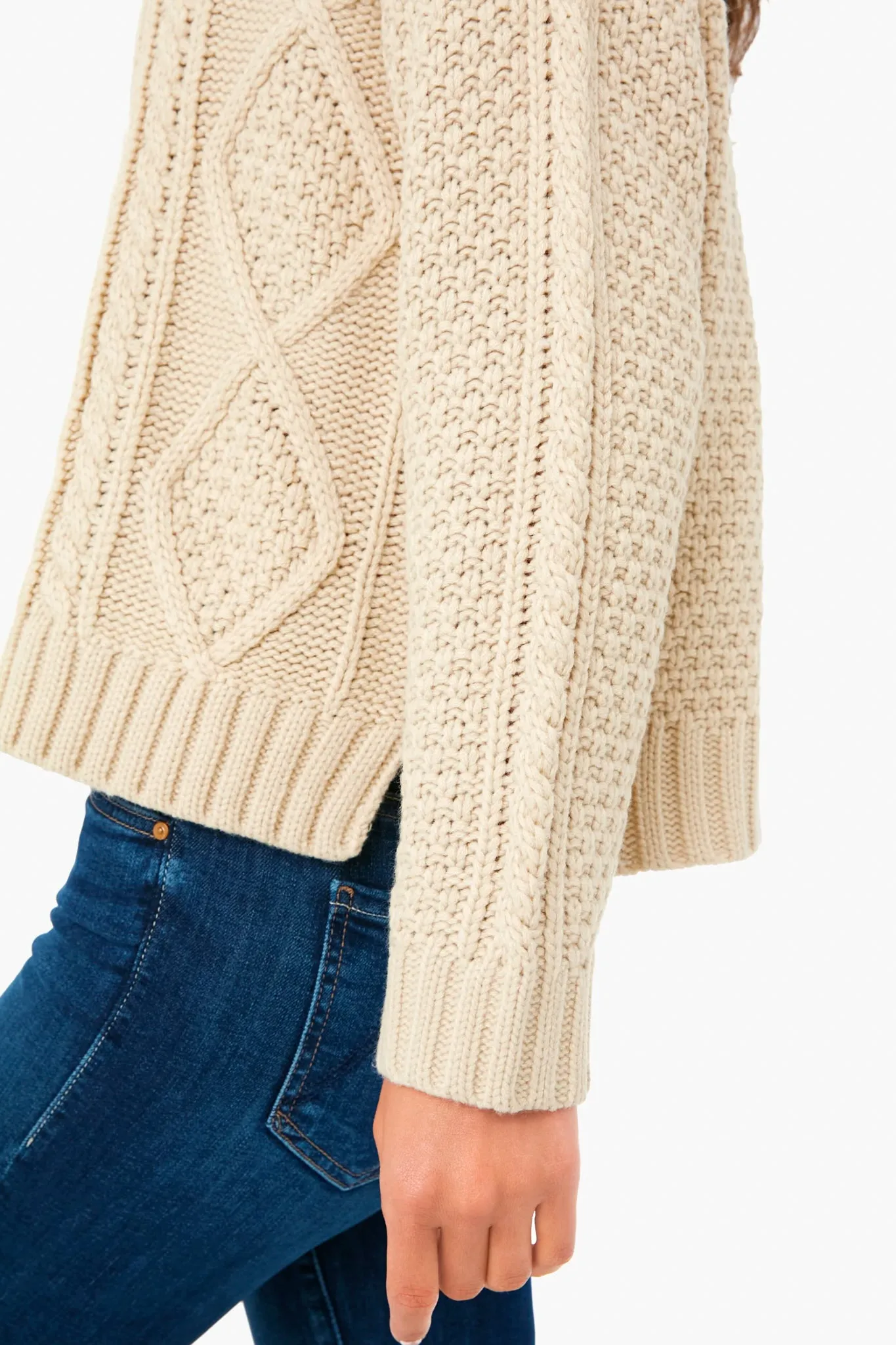 Exclusive Beige Carlita Sweater