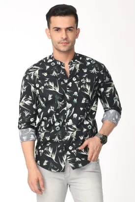 Floral Print Full Sleeve Shirt