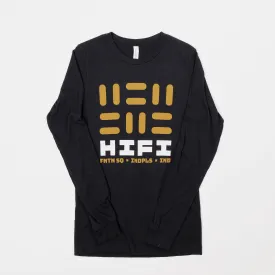 HI-FI Stage Wall Long Sleeve - Black/Gold