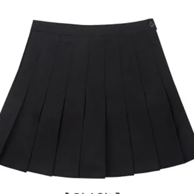 High waist pleated skirt KF50047