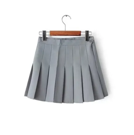 High waist pleated skirt KF50047