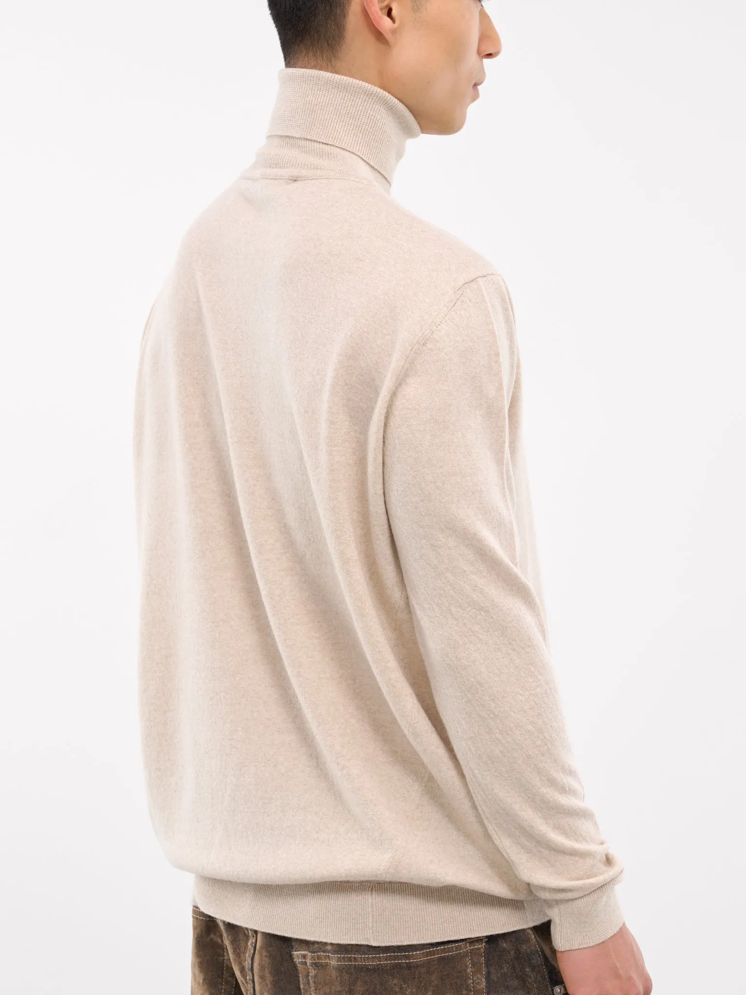 Knit Turtleneck (HMMZ75057A-HZ610-NATURAL)