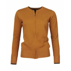 Laksen Durham Ladies Merino Full Zip Cardigan - Gold