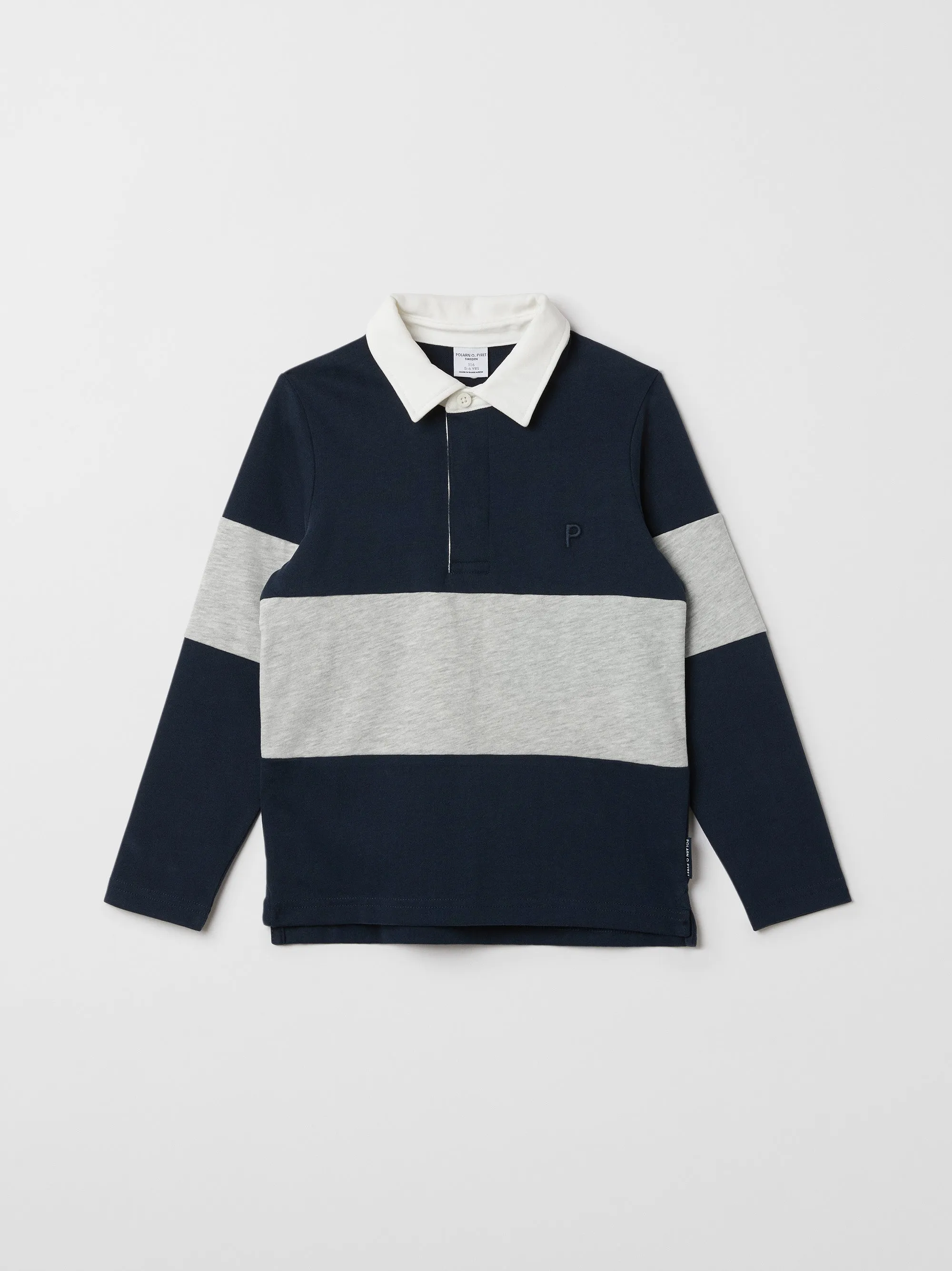 Long Sleeve Kids Polo Shirt