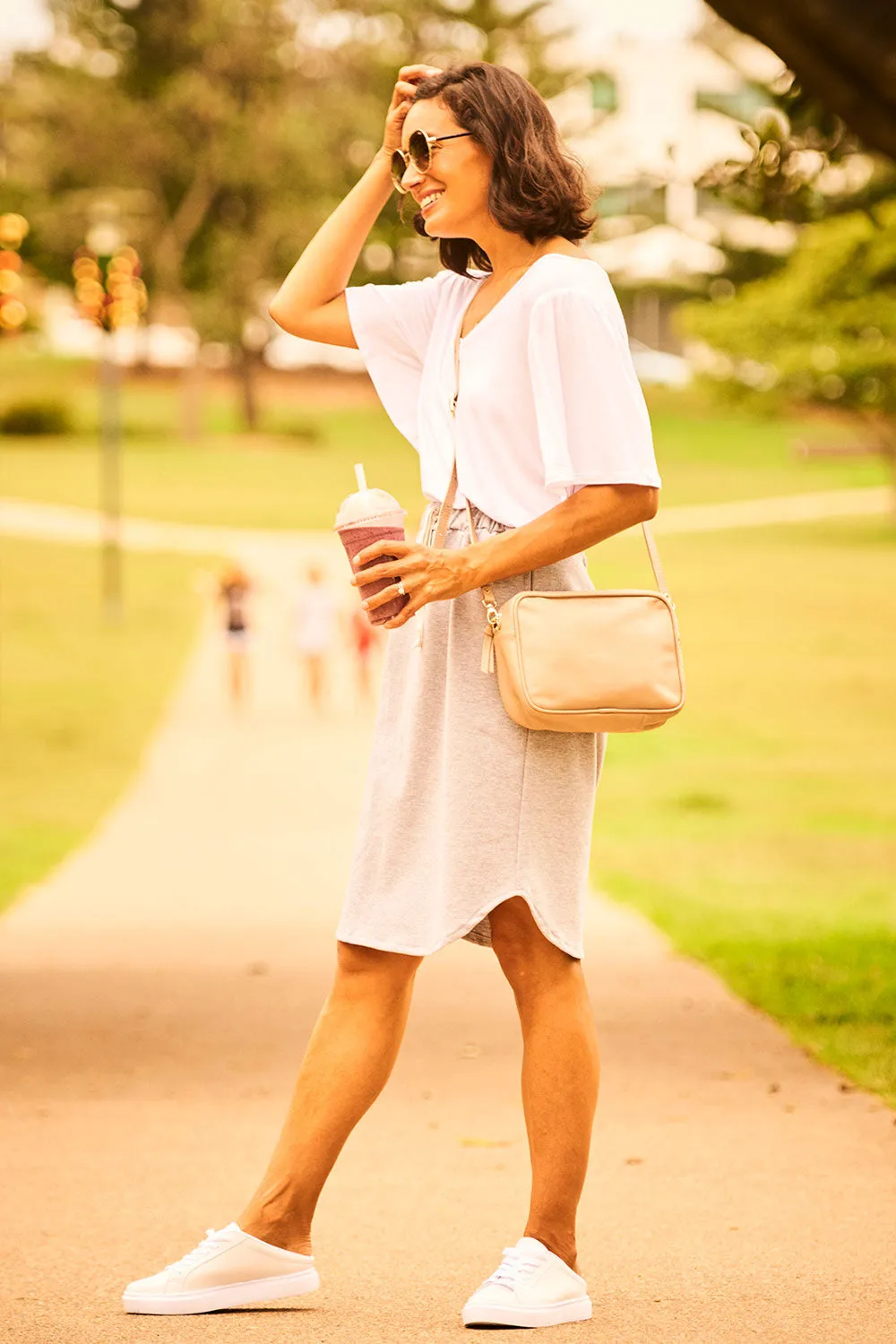 Loungewear Skirt Grey