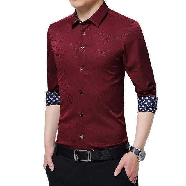 Men's Casual Shirt, Long Sleeves