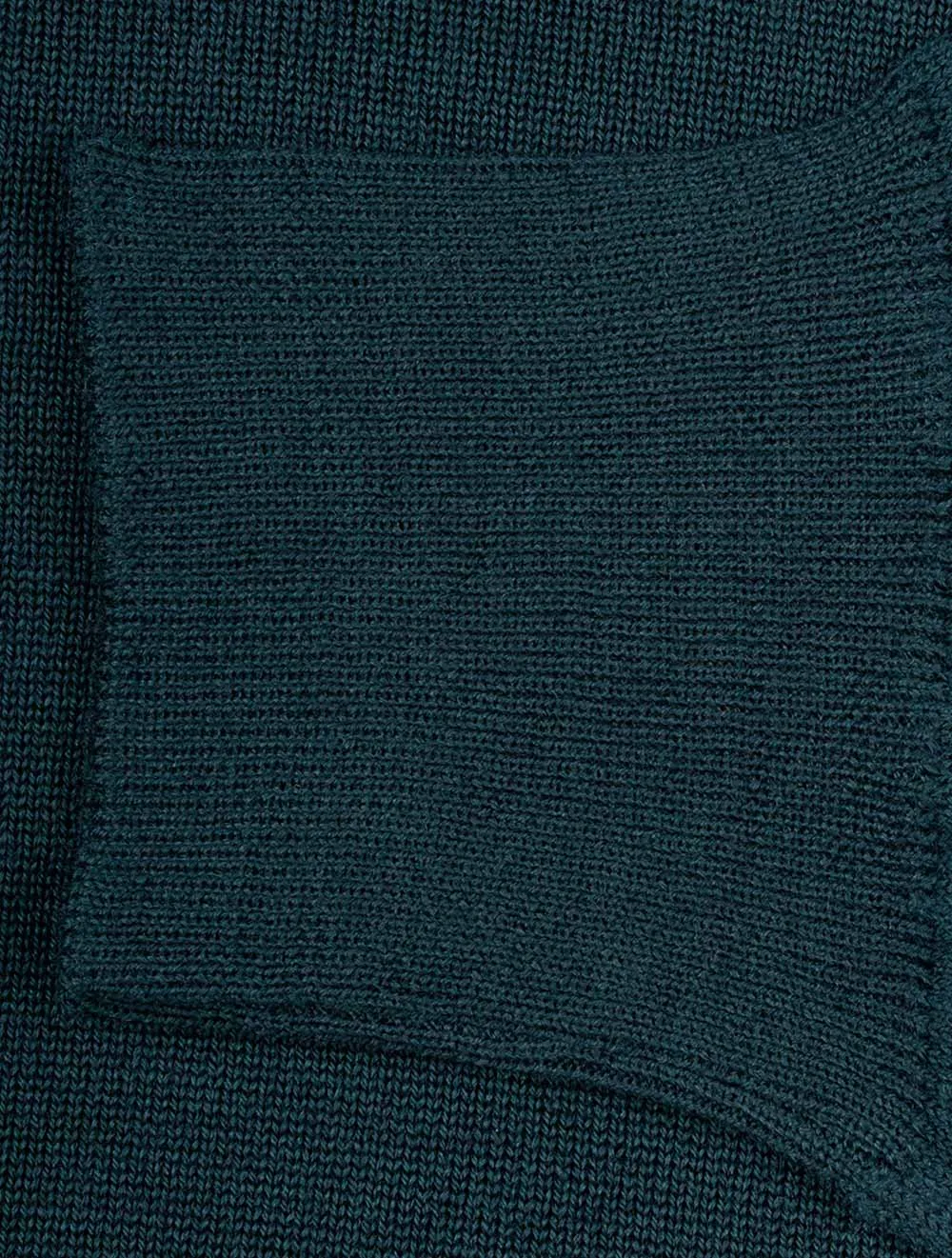 Merino Mock Neck Green