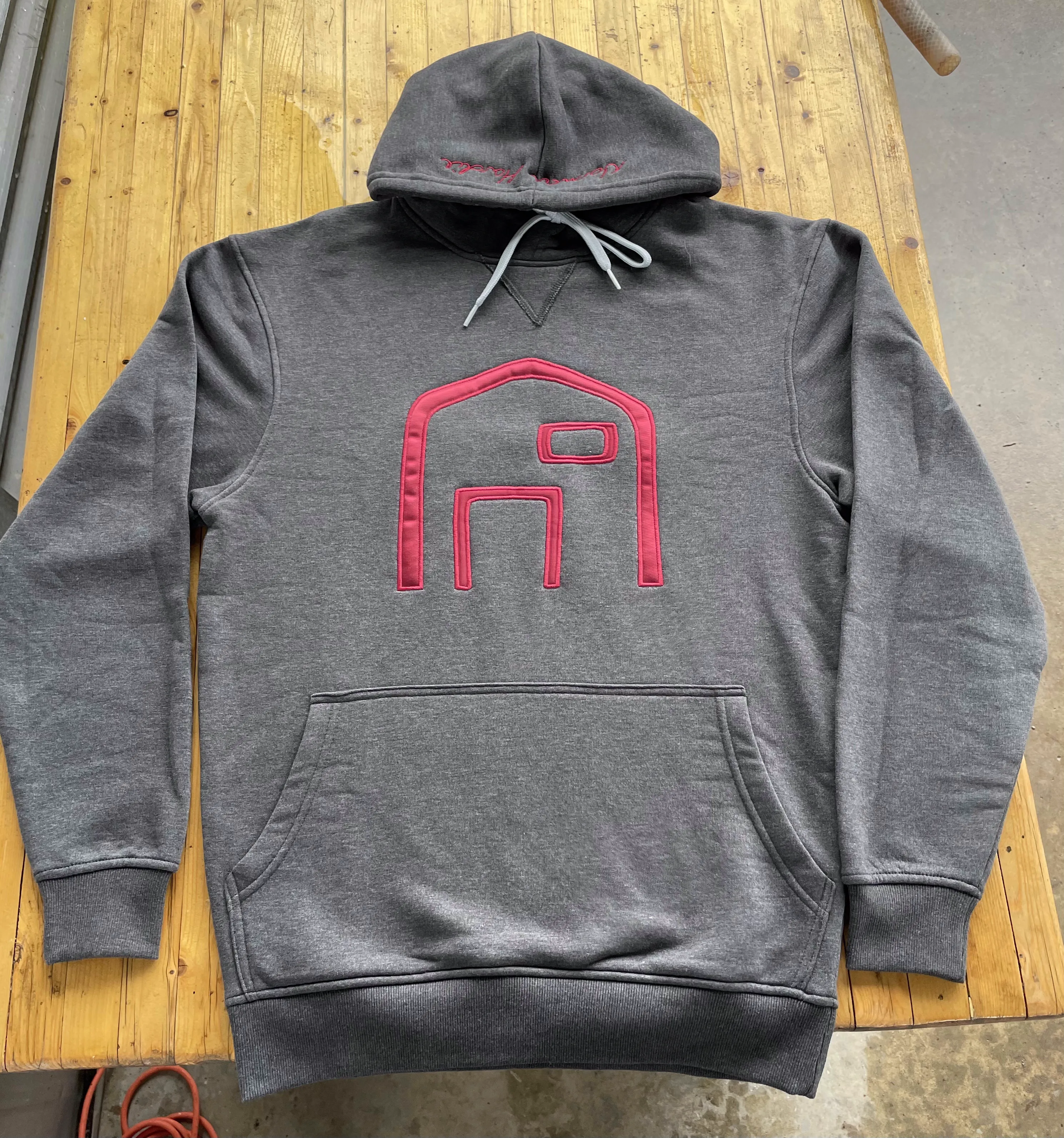 Norman Hardie Dark Grey Hoodie