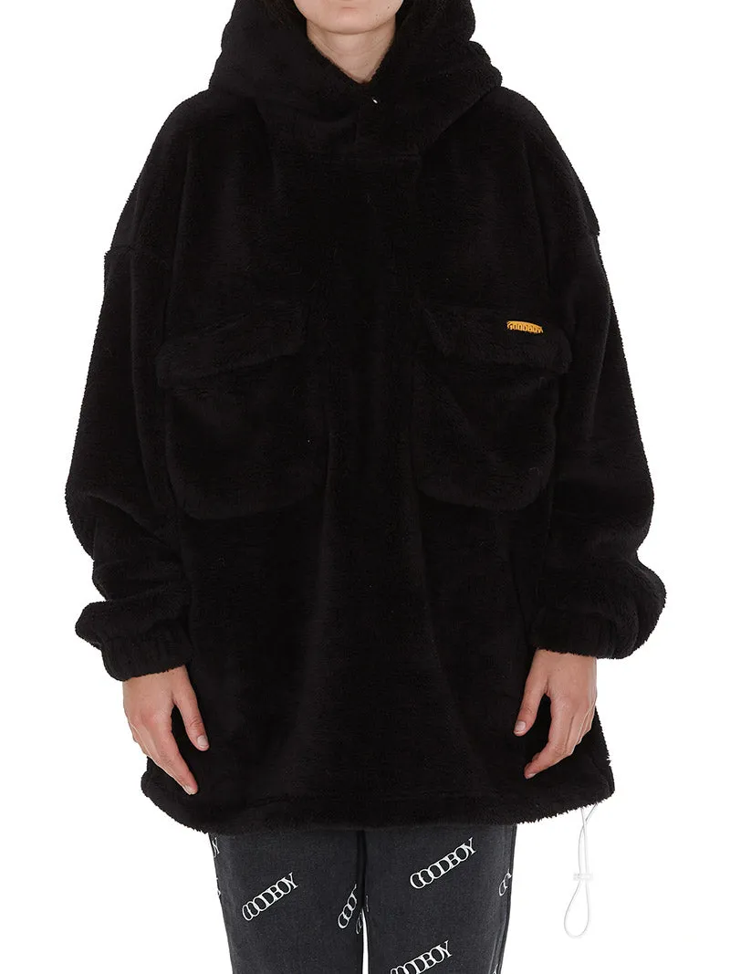 Oversized Wappen Fur Hoodie