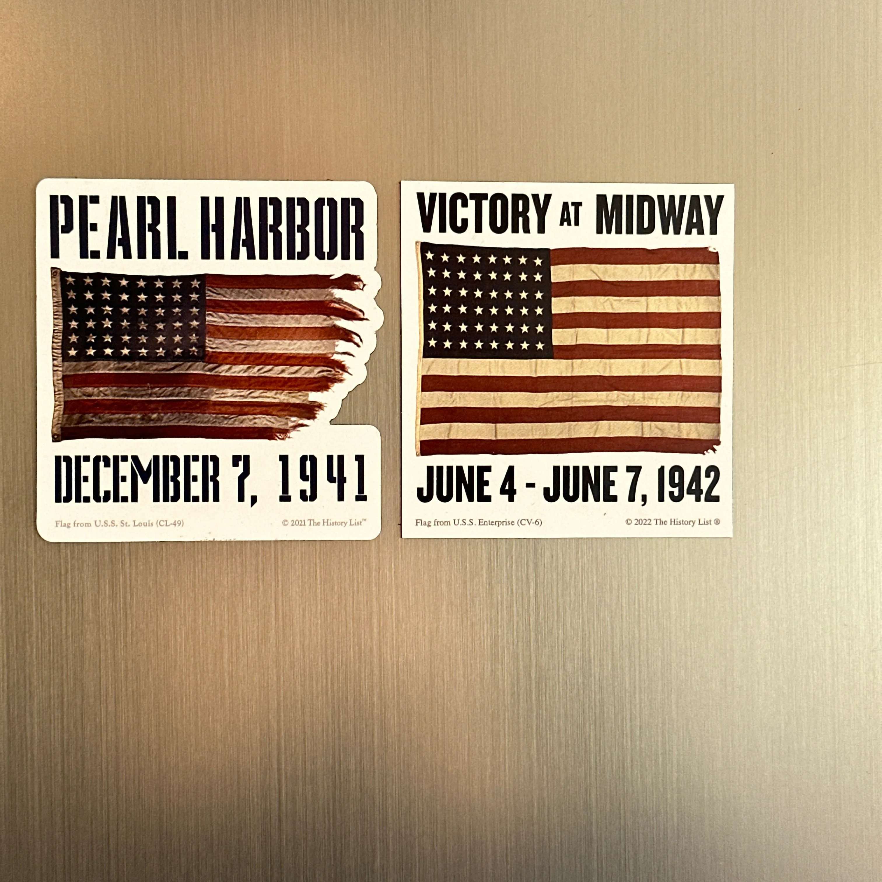 Pearl Harbor “Battleship Row” Magnet