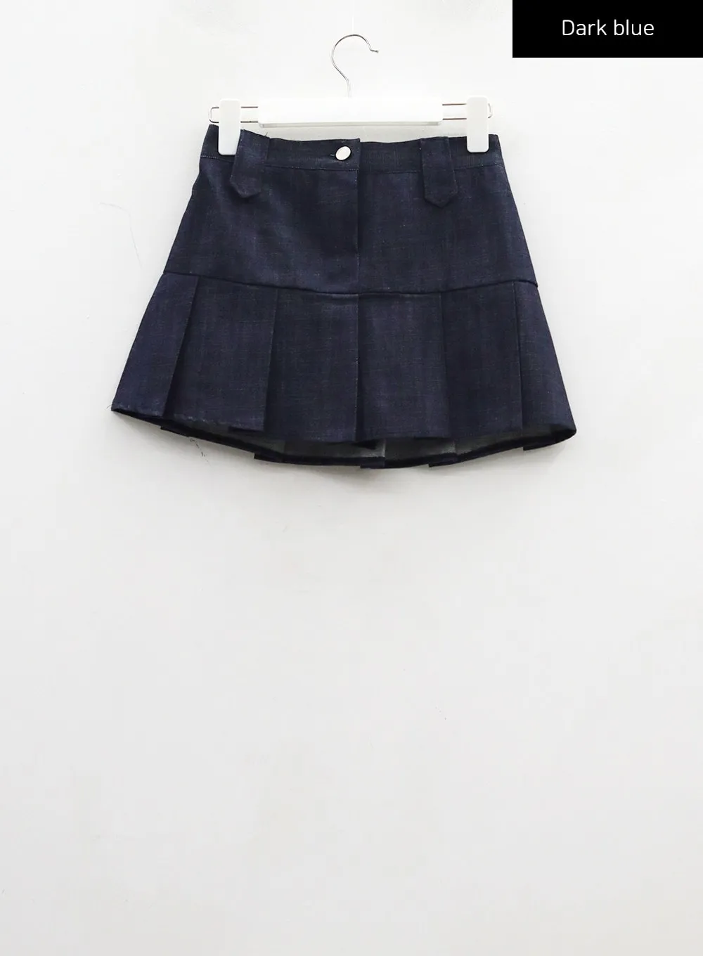 Pleated High Waist Mini Skirt CF301