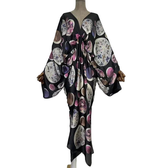 Pre Order: Chic Elegance Kaftan Dress - WINI