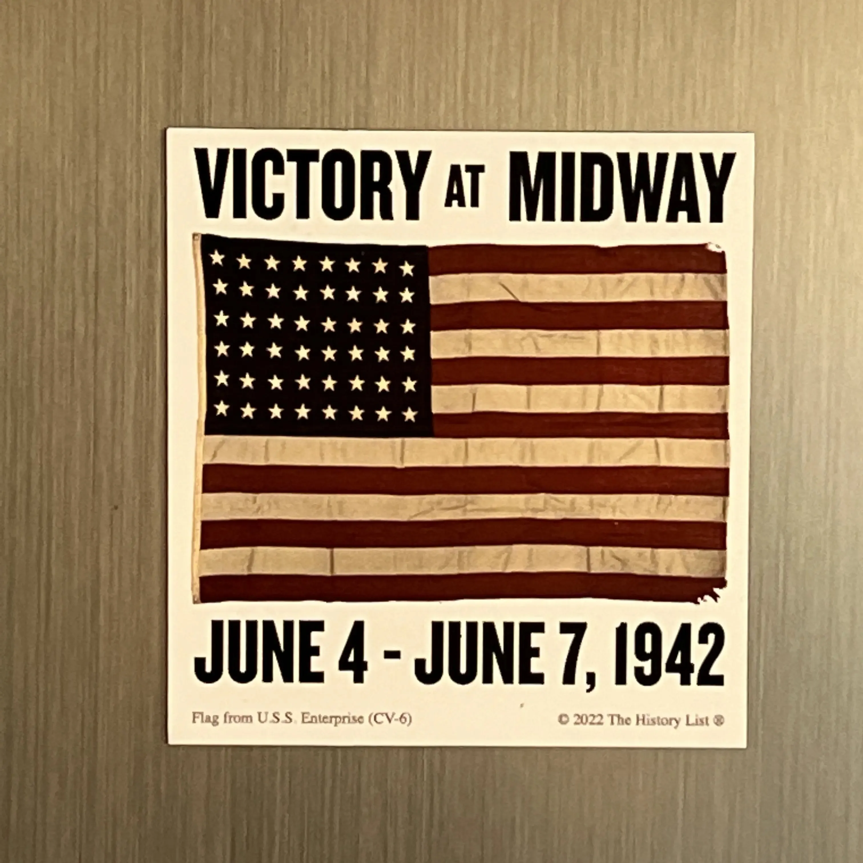 "Victory at Midway" Magnet