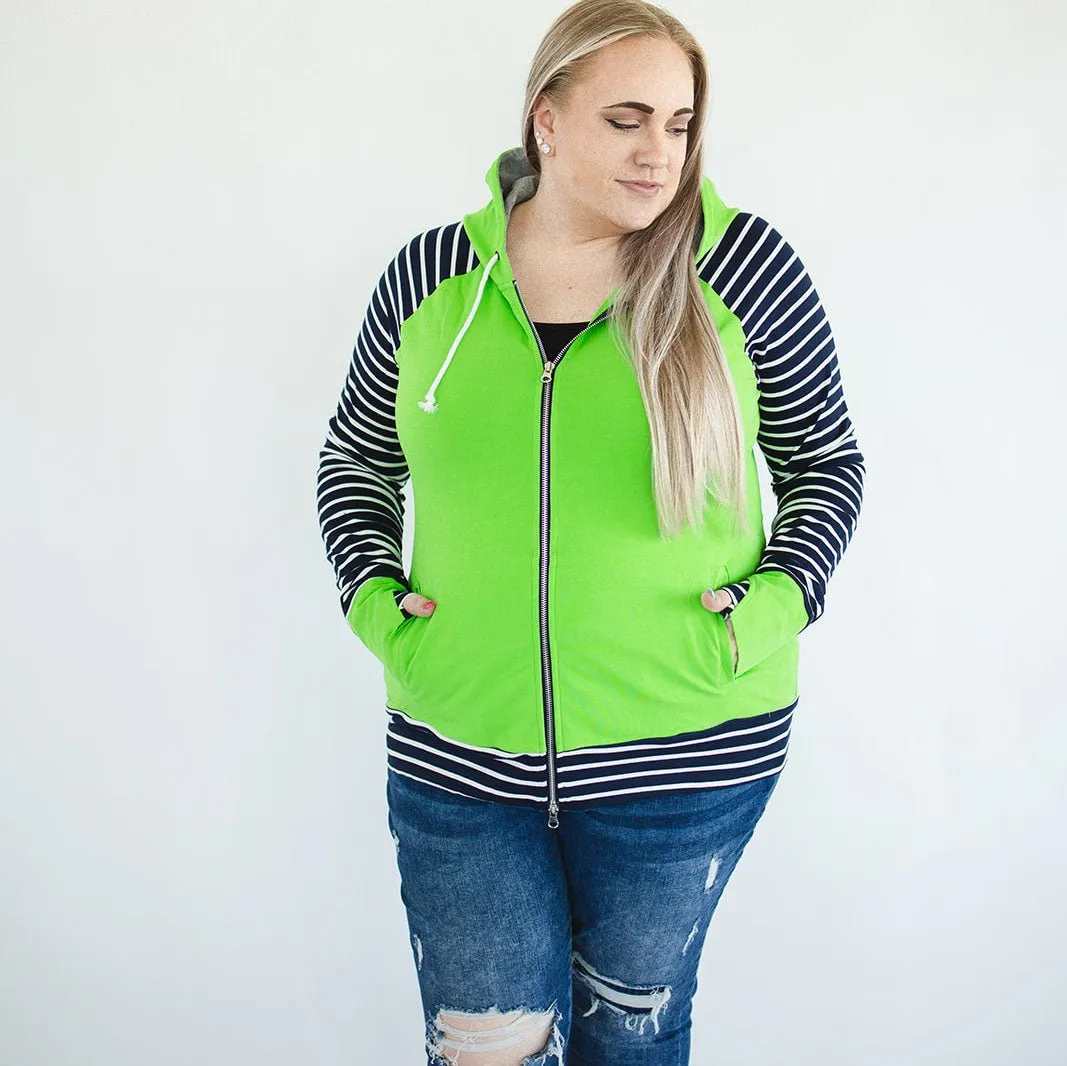 Seattle Love Full Zip Women's Hoodie