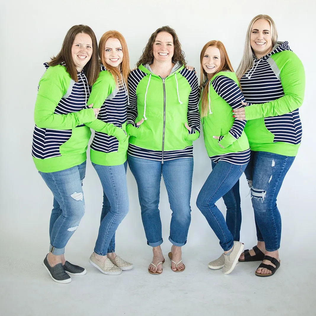 Seattle Love Full Zip Women's Hoodie