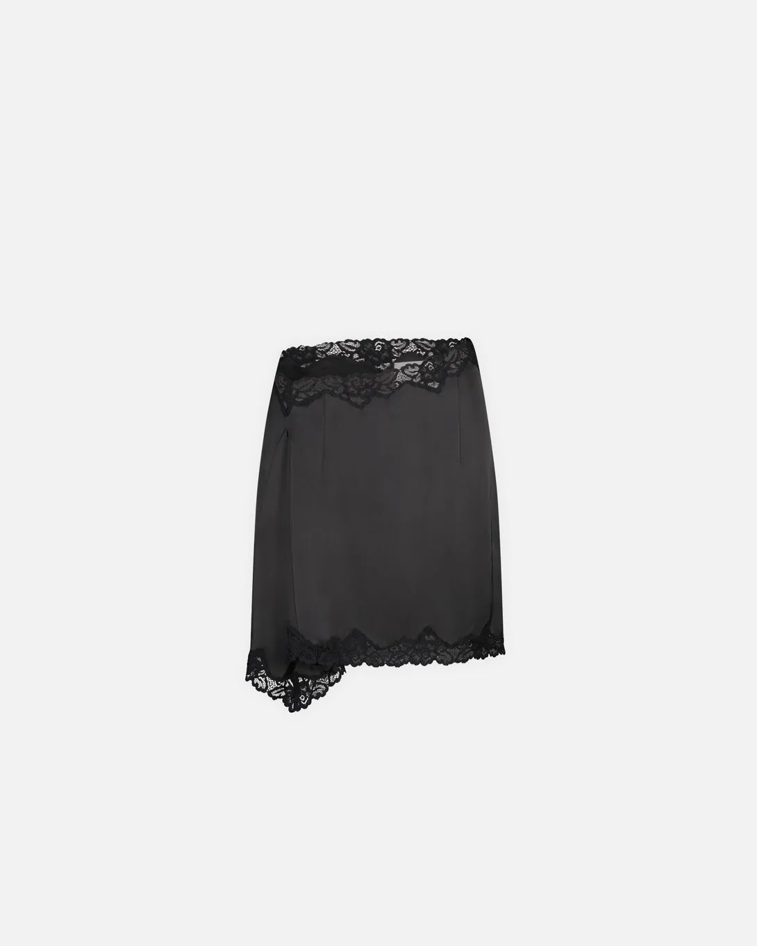 Signature Mini Skirt With Lace