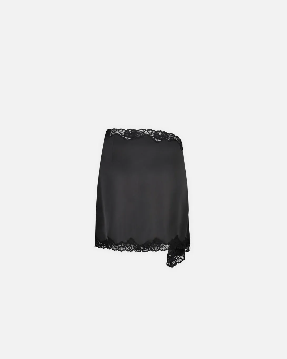 Signature Mini Skirt With Lace