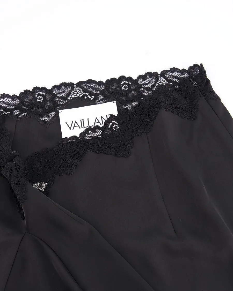 Signature Mini Skirt With Lace