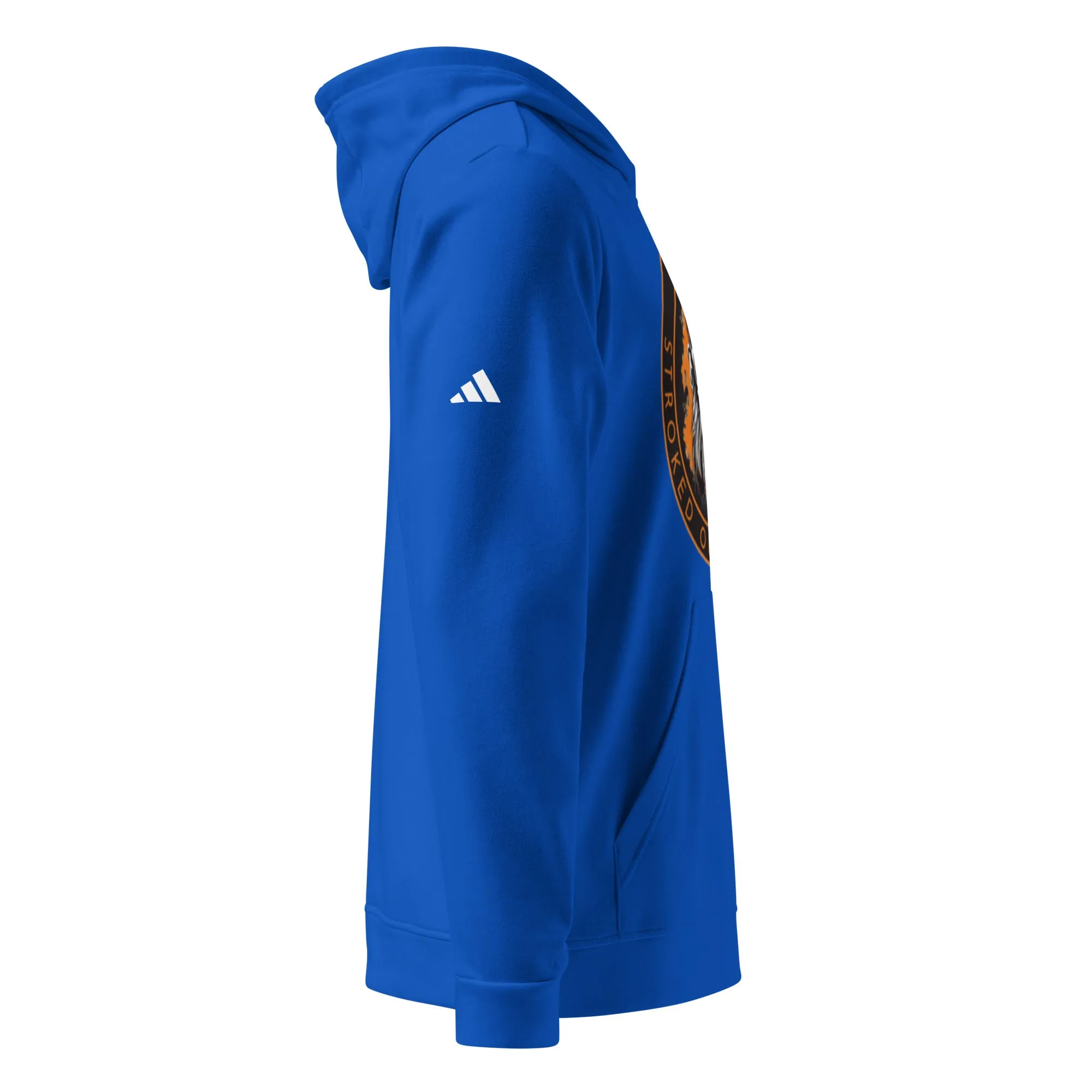 Stroked Out Sasquatch adidas fleece hoodie