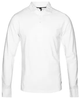 Tailored Jersey Poloshirt Pure White