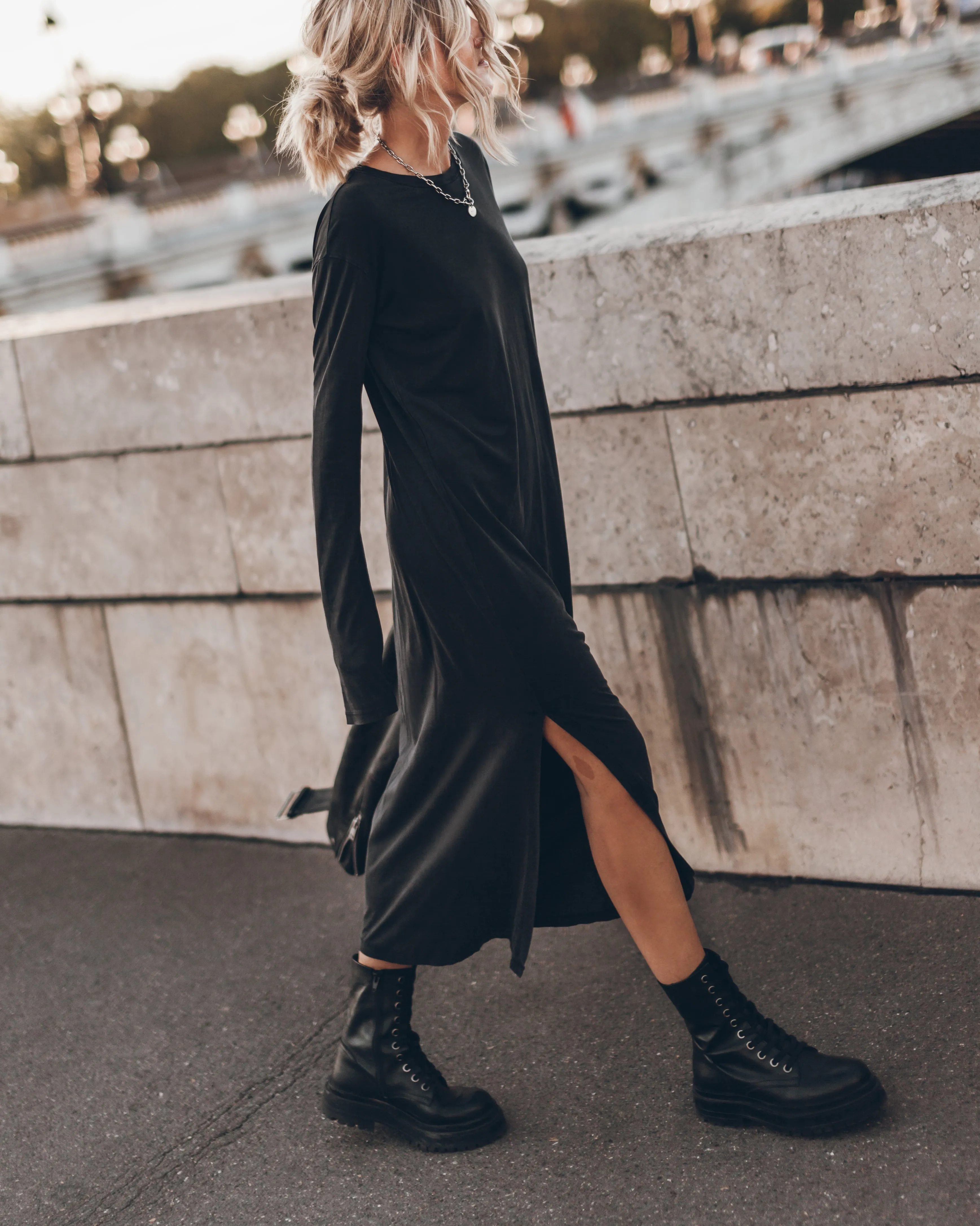 The Dark Longsleeve Dress